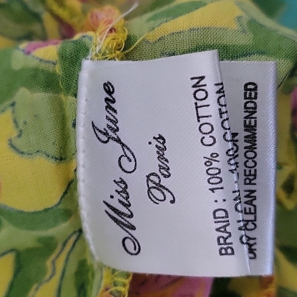 Miss June Paris Sequined Off Shoulder Boho Crop Peasant Top - See Measurements - Picture 9 of 14